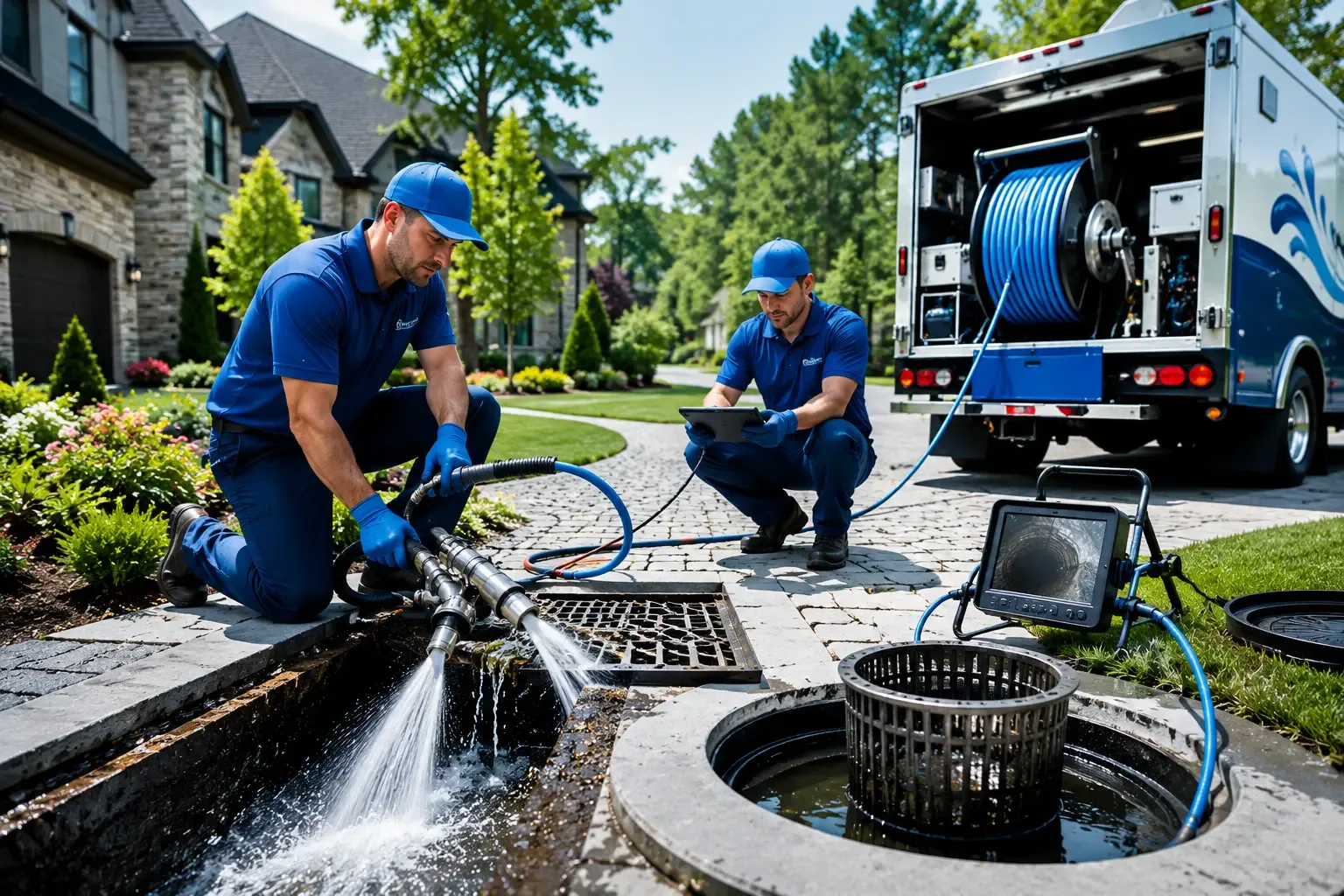 Local outdoor drain cleaning professionals in Rosendale, WI
